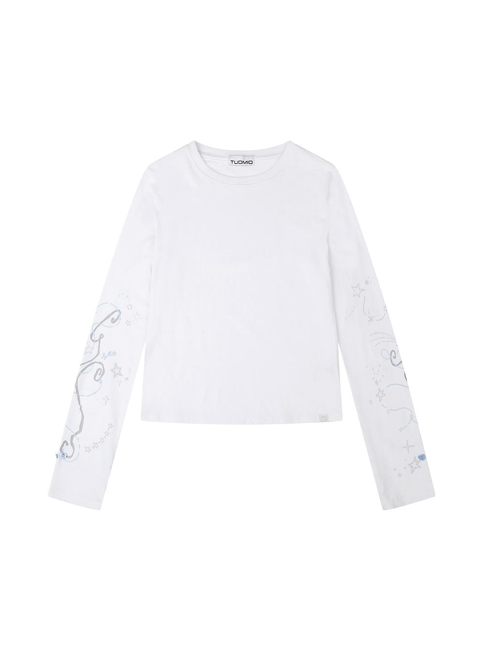 DRAWING LONG SLEEVES [WHITE]