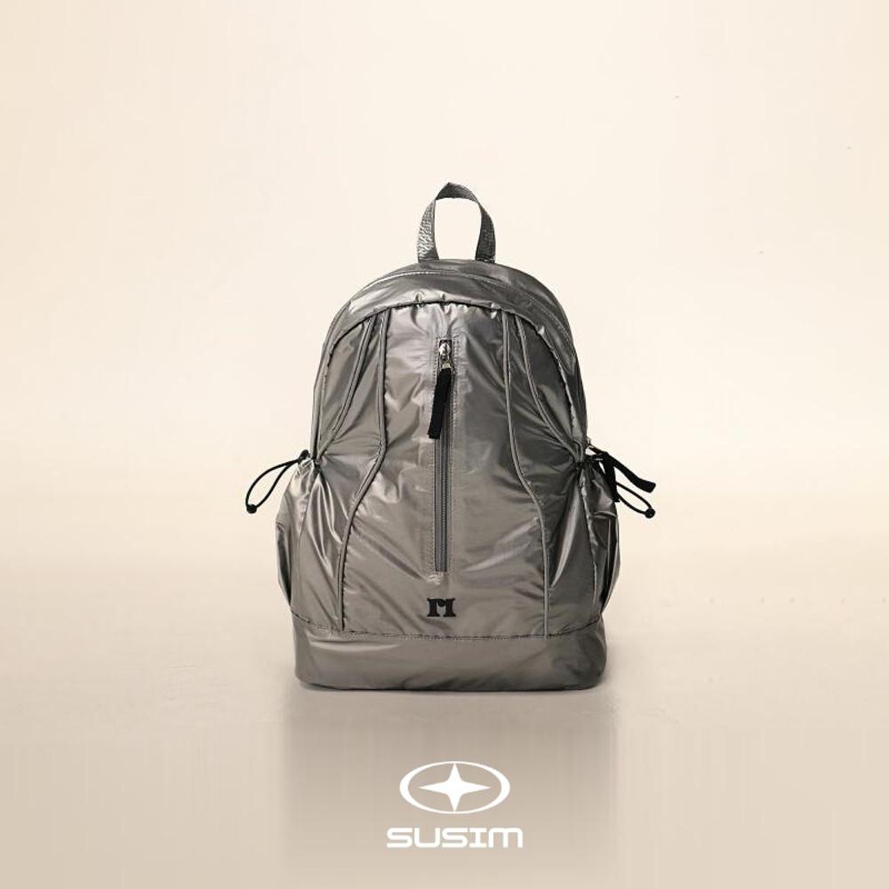 수심 Space Silver Backpack(2 color) 스페이스 실버 백팩 가방