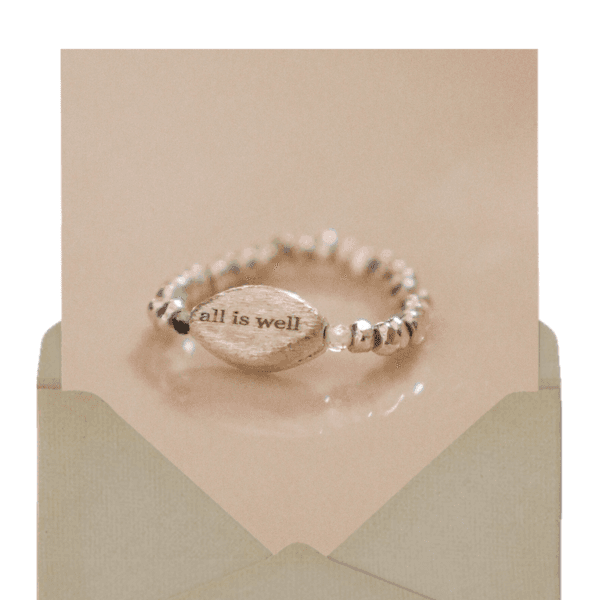 11月) 긍정의 힘, silver ring