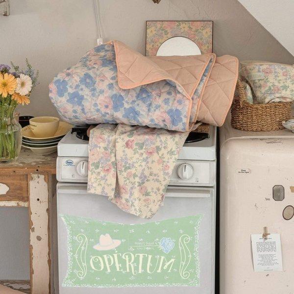 bluebell peach comforter