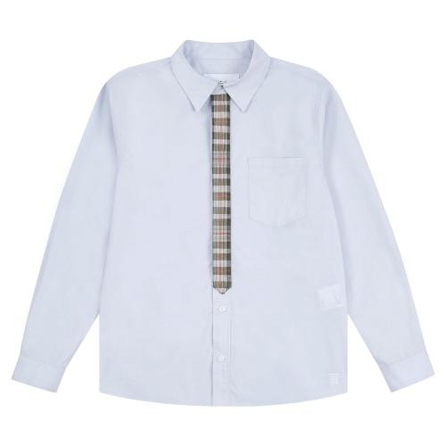 ROUX BASE SCHOOL TIE SHIRTS (SKY)