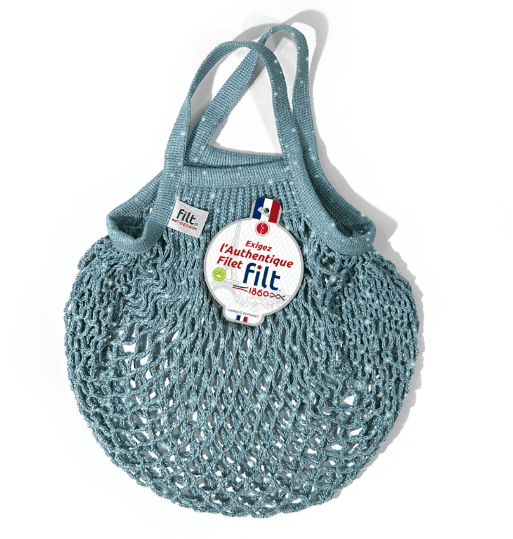Filt 1860 - Net Bag - Aquablue (Glitter)