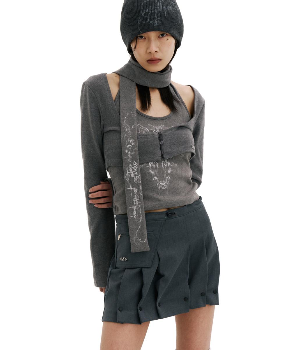 Soft cardigan set-up