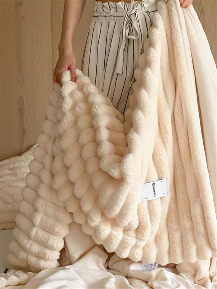 9type 트위스트 따뜻한 가을 겨울 집순이 담요 블랭킷