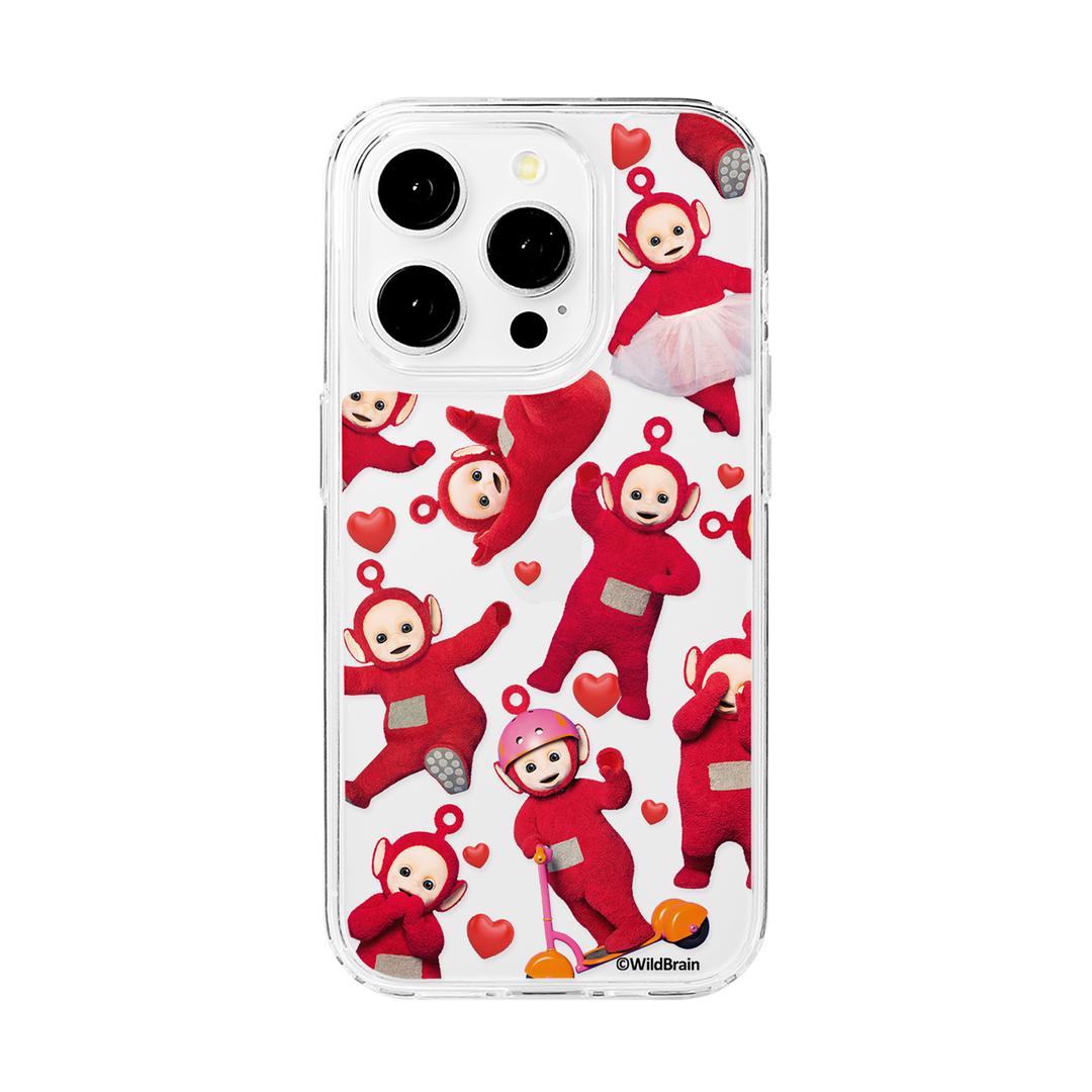 [Teletubbies] Motion Po PHONE CASE - CLEAR HARD