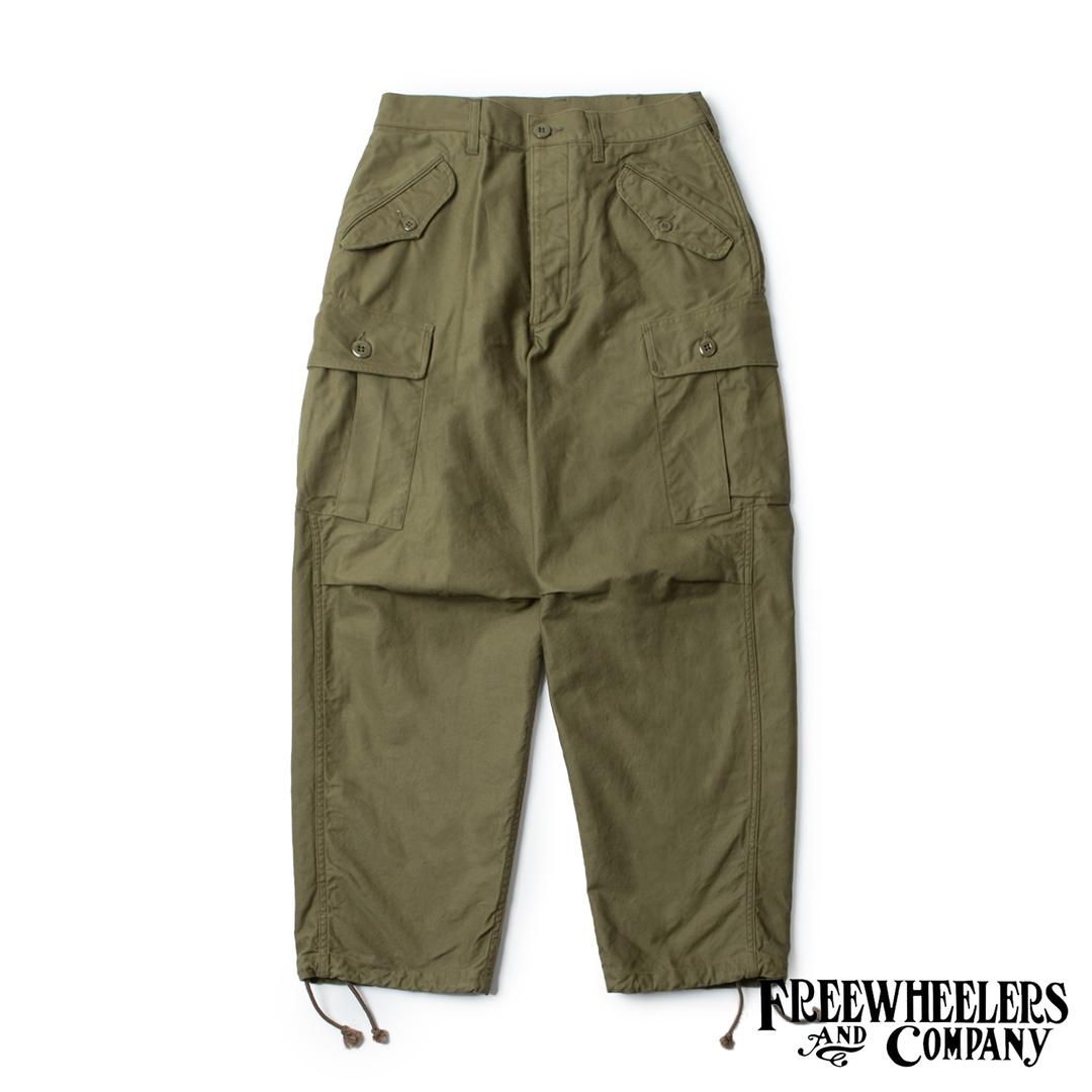 [UNION SPECIAL OVERALLS]   Military Tropical Trousers  “JUNGLE FATIGUES”  (Olive)
