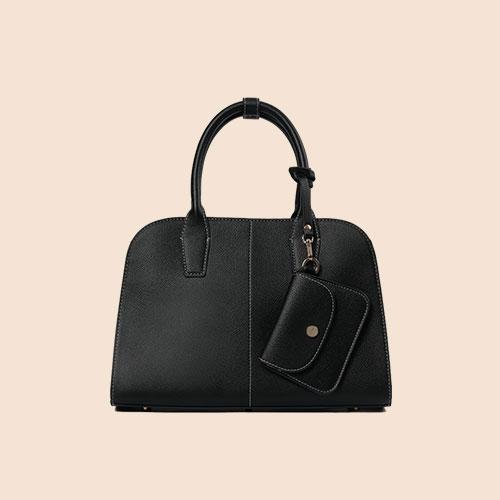 [프리오더/7월말 순차배송] henne bag *Medium - Soft black