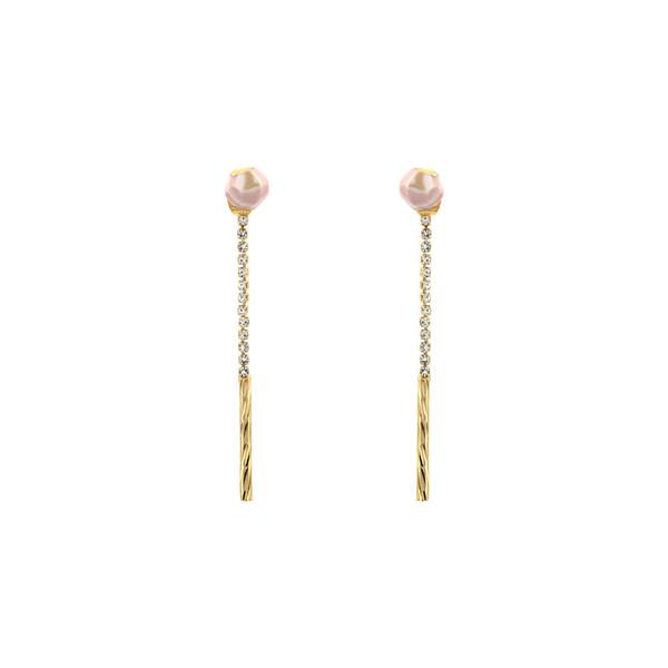 2021 PANTONE stratum drop earring (PG)