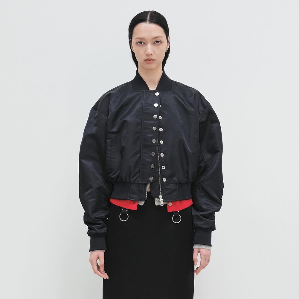 Multy Snap Blouson (Navy)