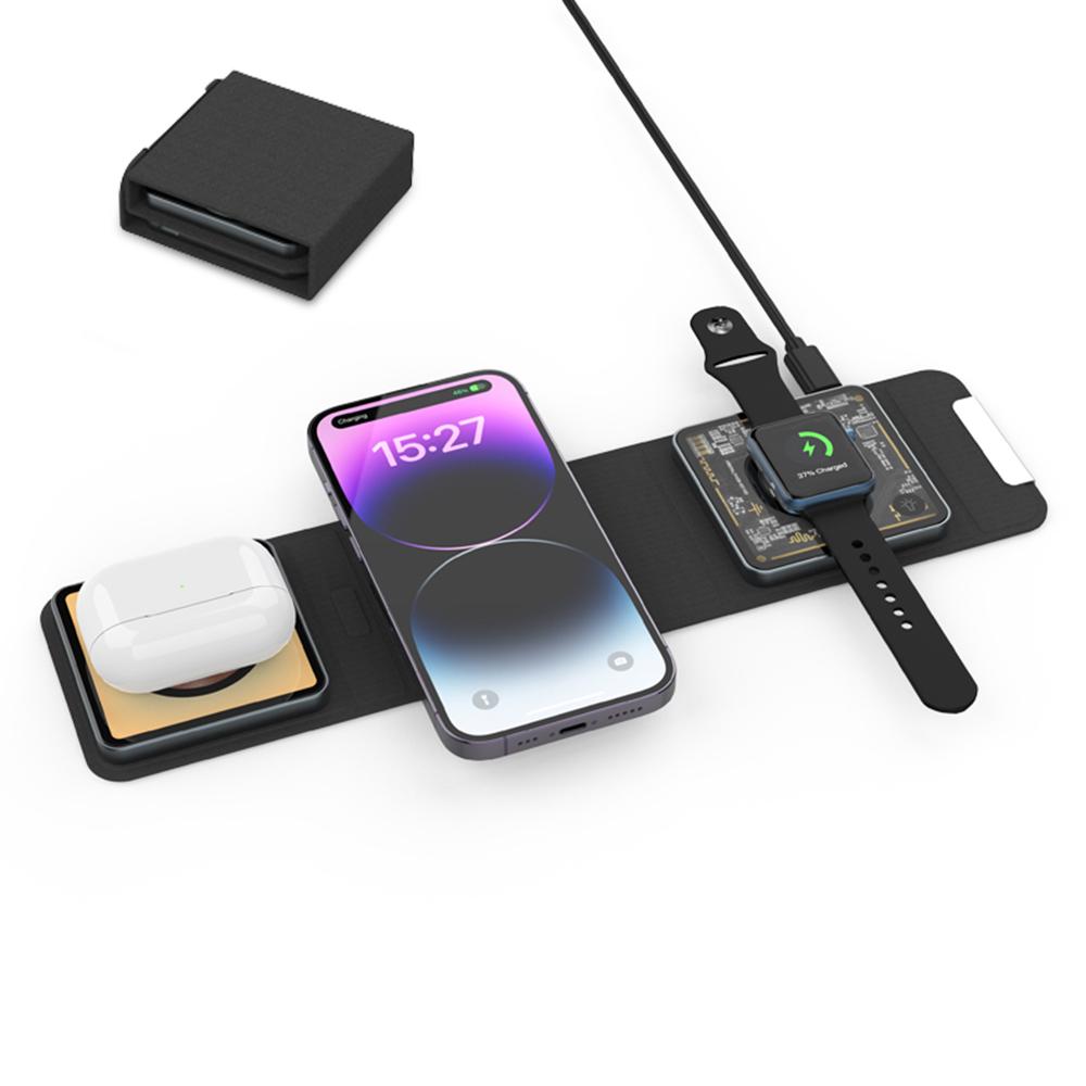 디큐브 3in1무선 충전기 삼성 갤럭시 워치 6 충전기 펼미