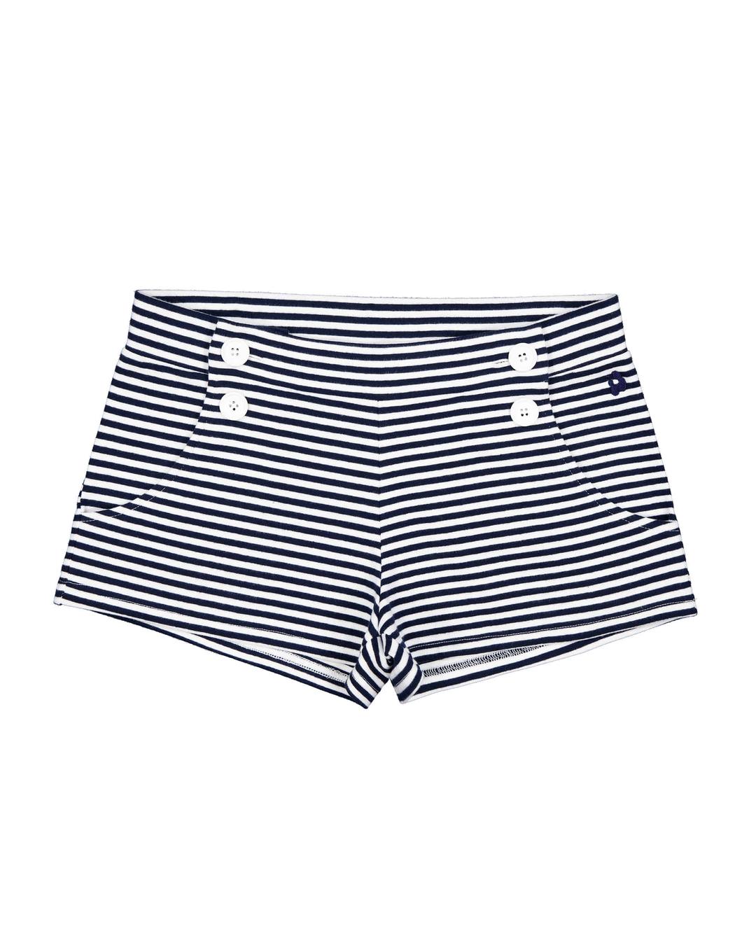 MARINE SHORTS _ STRIPE NAVY