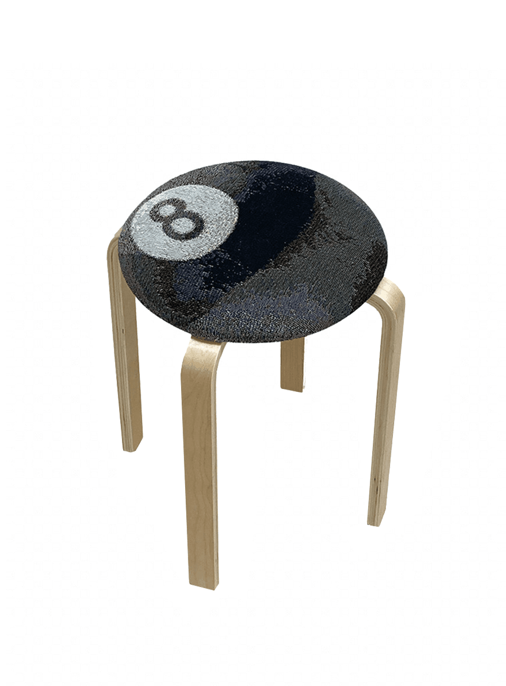 WOVEN STOOL (8BALL)