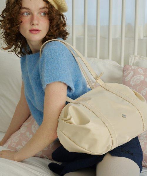 오로라 셔링백_아이보리