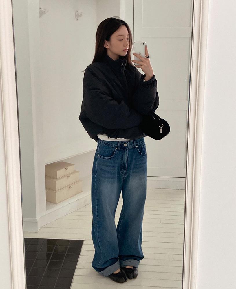 Bec Denim Pants (딥블루)