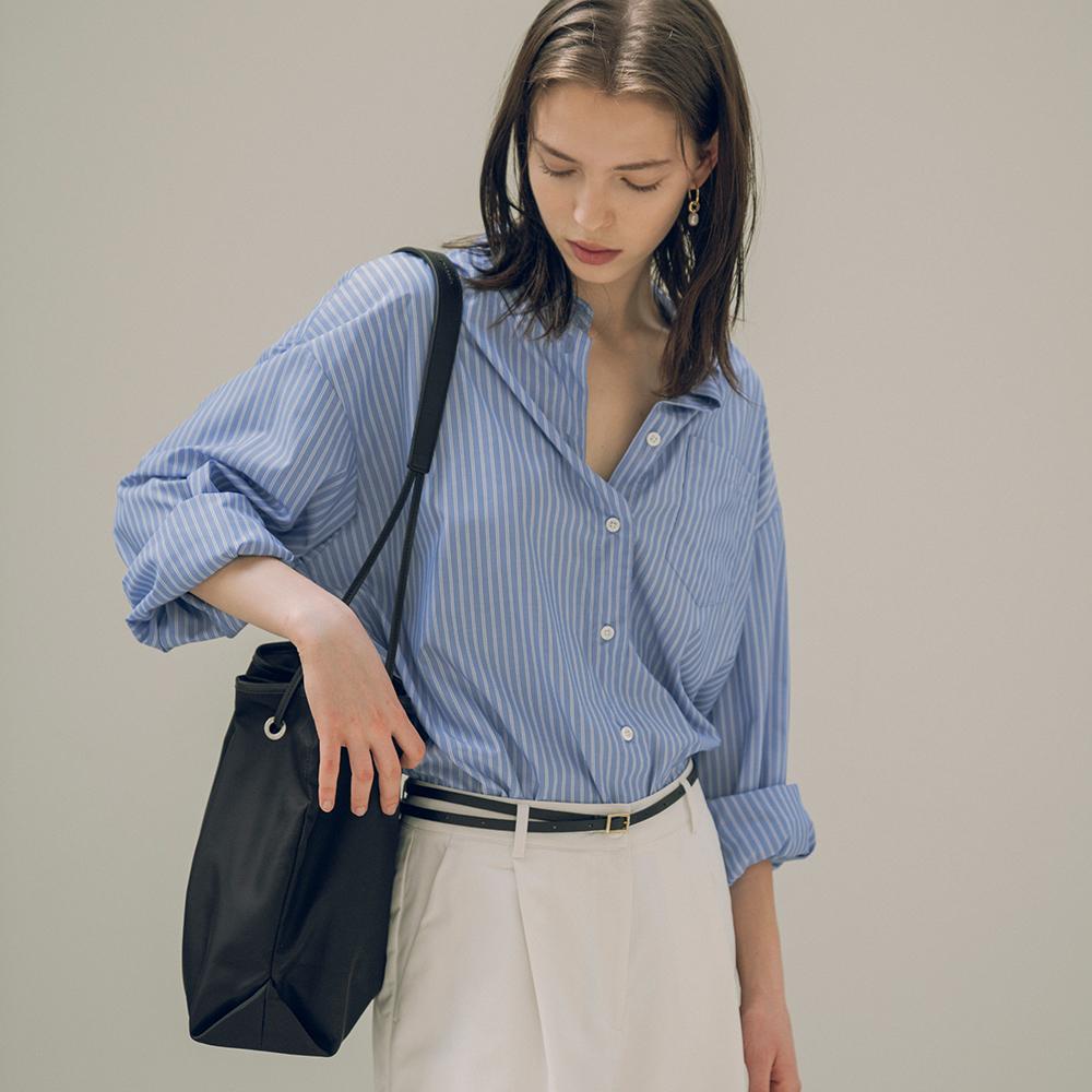 SITP5150 오버핏 라운지 ST 셔츠_Light blue ST