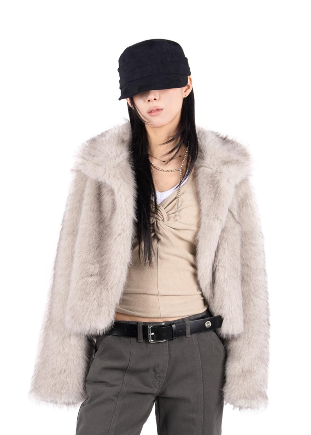 릿킴 VOID FUR JACKET