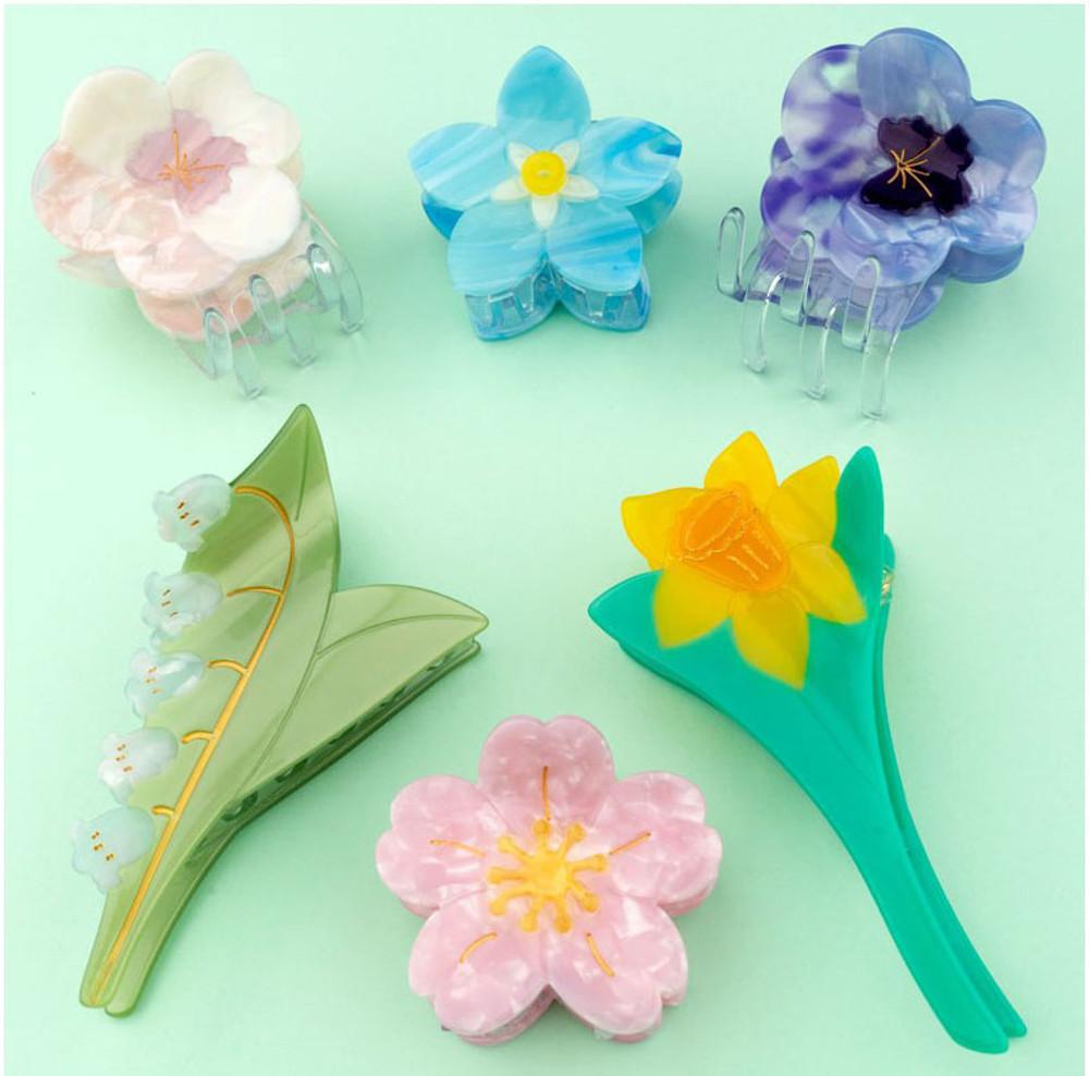 [그레이맨션] 제니 헤어핀 Coucou Suzette 쿠쿠수제뜨  플라워 컬렉션 튤립 데이지 해바라기