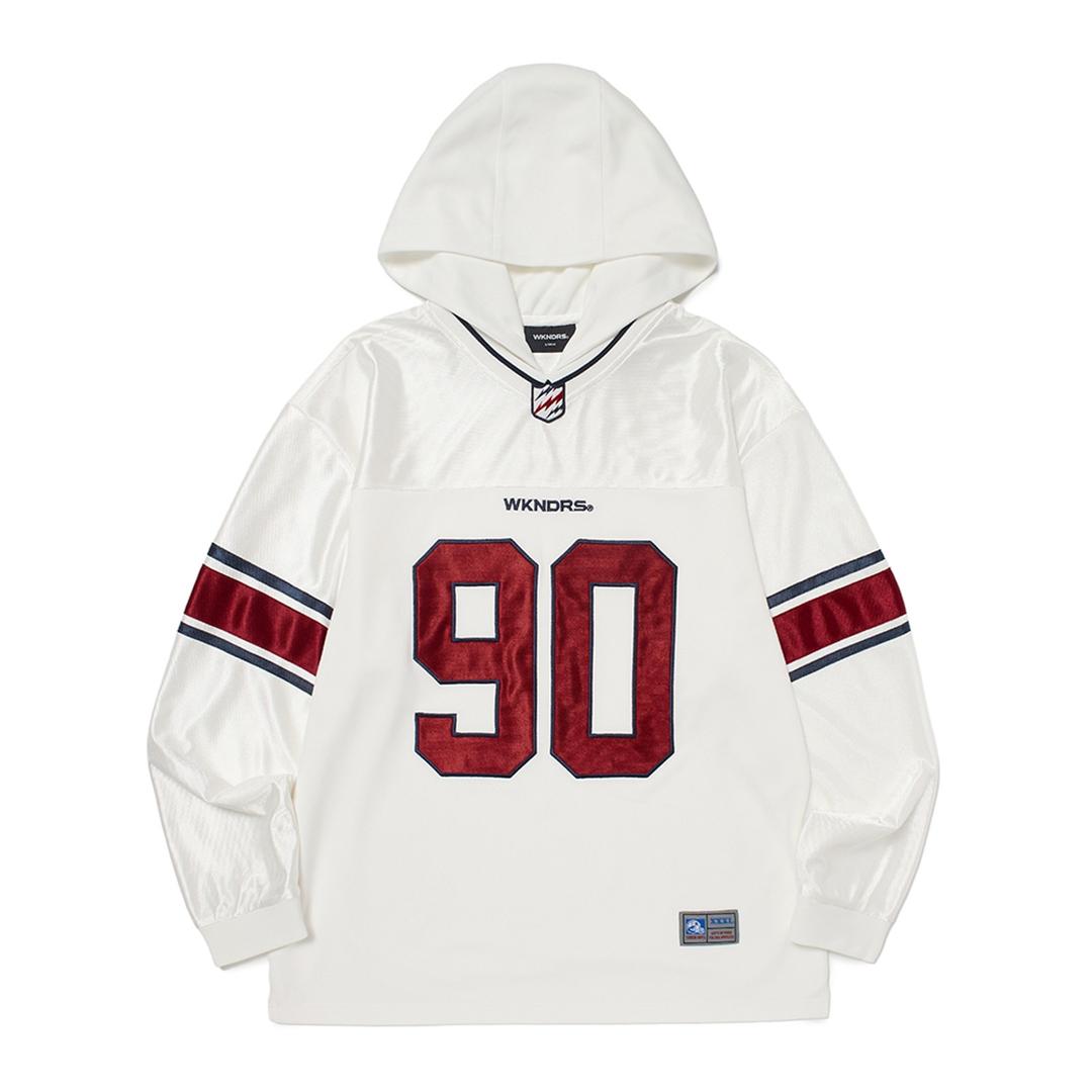 FOOTBALL HOODIED JERSEY