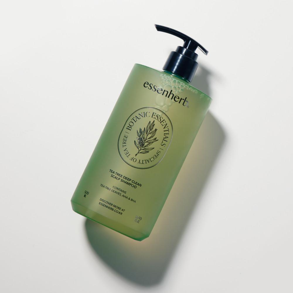 에센허브 티트리 딥클린 샴푸500ml