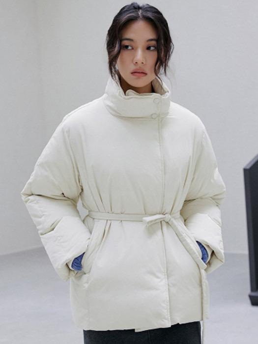 (덕) 논퀼팅 벨티드 다운점퍼 AR7XD460