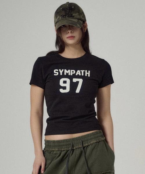 우먼스 97 시그니처 숏 슬리브 (블랙)