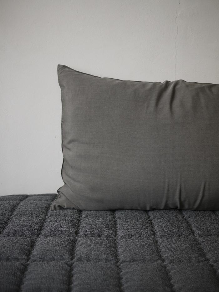 cool silk pillowcase 풍기인견 grey