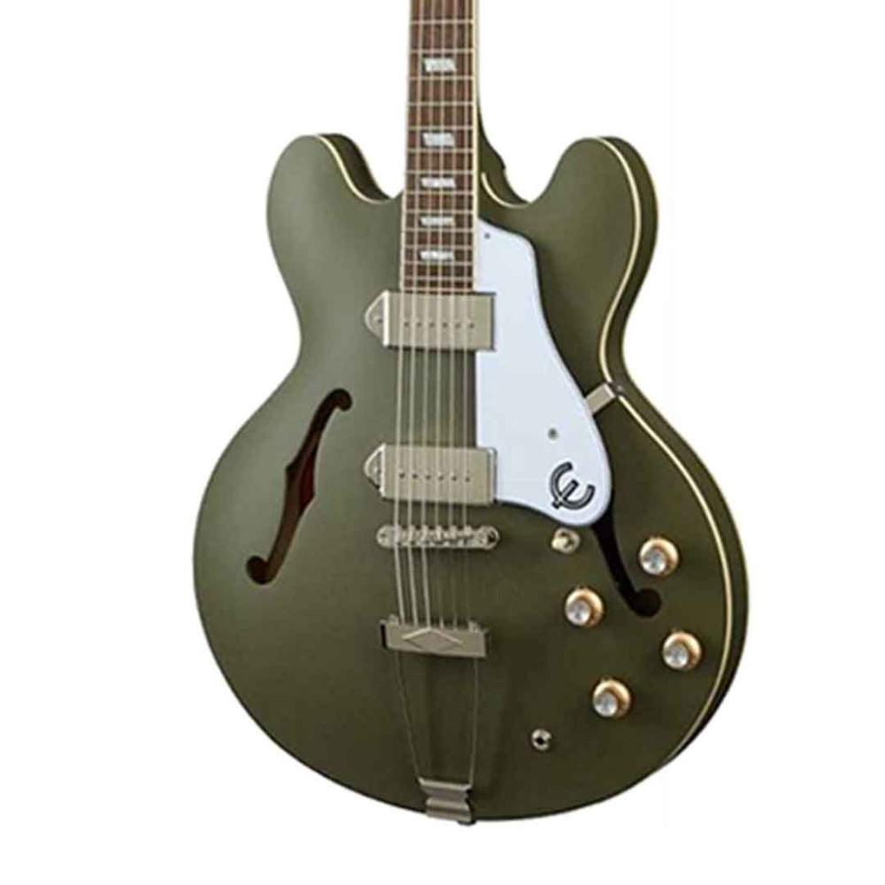 에피폰 CASINO WORN 올리브 세미할로우바디 재즈일렉기타 Olive Drab