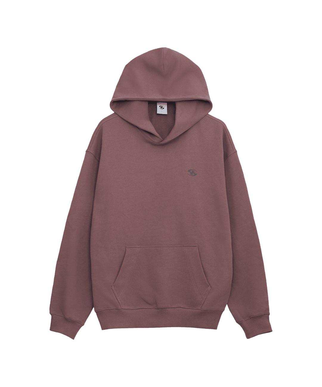 SCULPTURE HOODIE [BRICK RED]