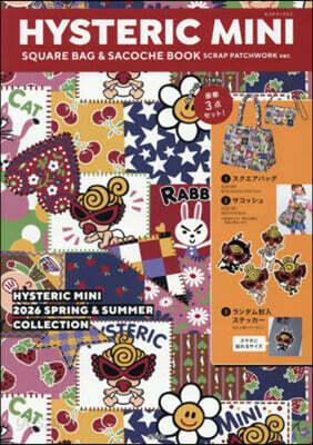 HYSTERIC MINI SQUARE BAG & SACOCHE BOOK SCRAP PATCHWORK ver.