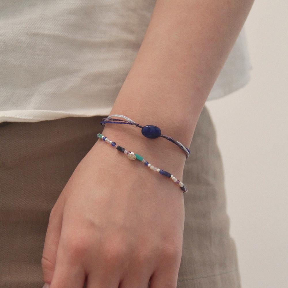 CCNMADE BTS V 방탄소년단 뷔 착용 원석 트리니티 실팔찌