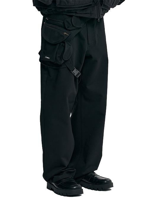 Leg Bag Pants [BLACK]