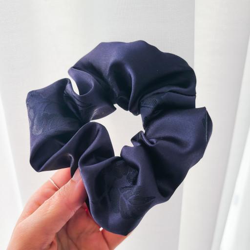 💙감청빛 한복 스크런치💙곱창밴드 헤어슈슈