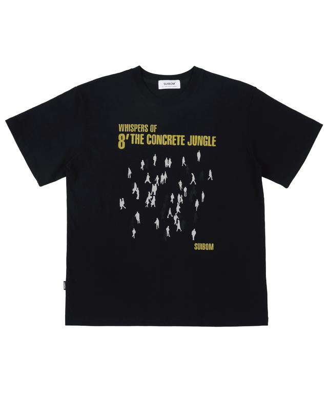 CONCRETE JUNGLE T-Shirt / Black