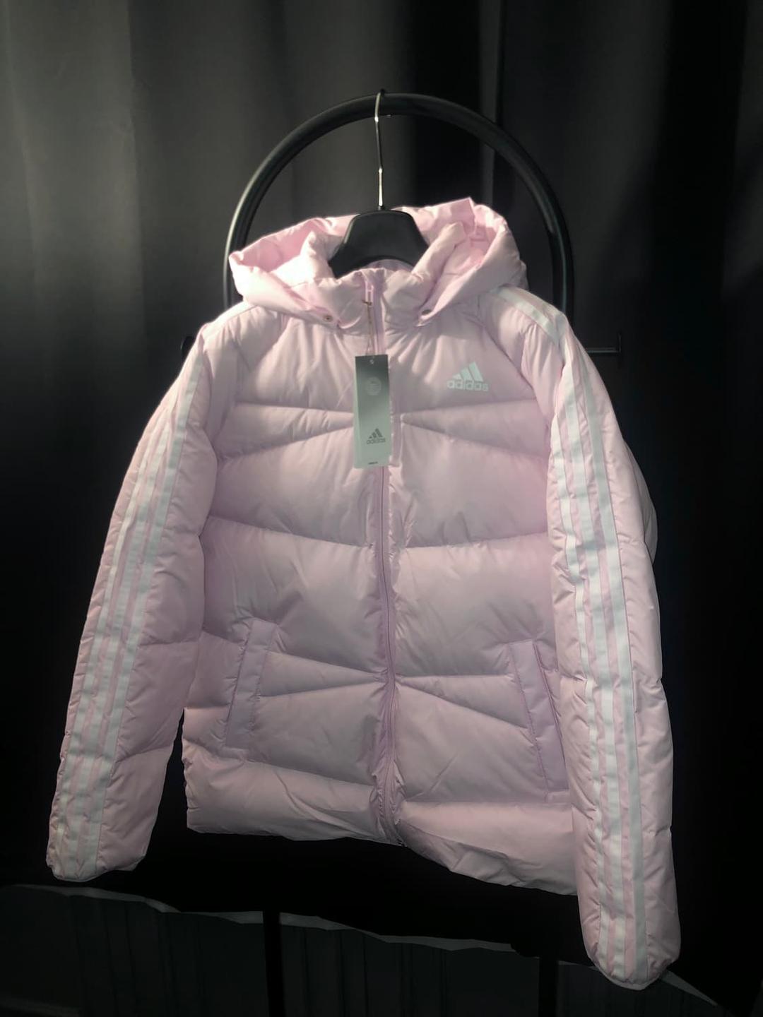 [새상품] 아디다스 3S 다운 패딩 핑크 | 후루츠패밀리
