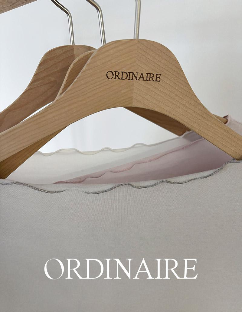 가내스라 [🌷스프링][ordinaire] 웨이브 티셔츠 (6color/ 7부 단독주문시오늘출발)
