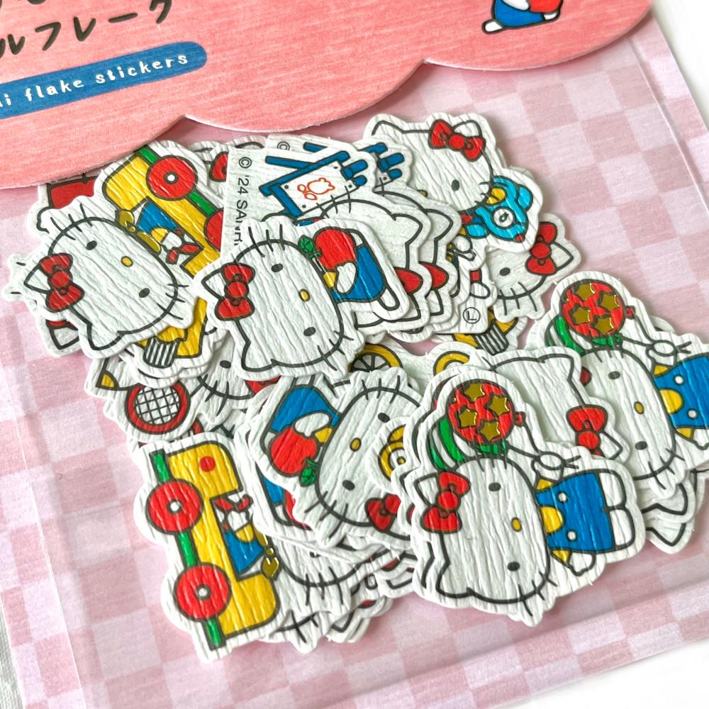 크럭스 산리오 한나리 후레이크씰 (헬로키티 124309)