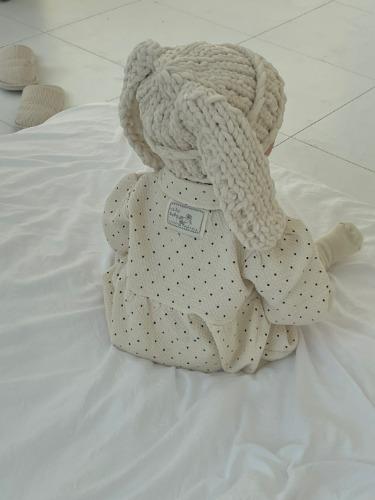 나눙귀여웅토끼야 (아이보리/브라운/블랙)