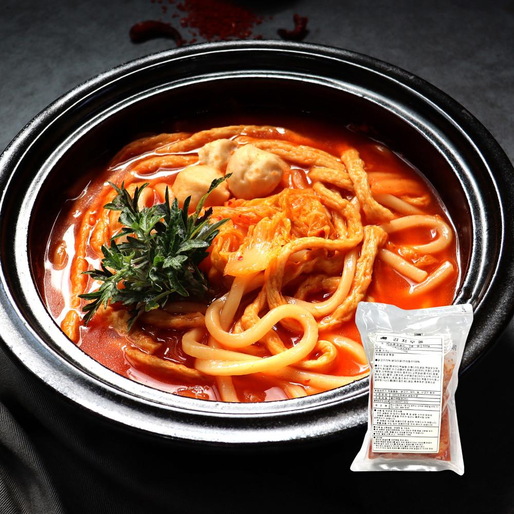 [이제이푸드스토리] 가쓰오 김치 우동 585g 진한