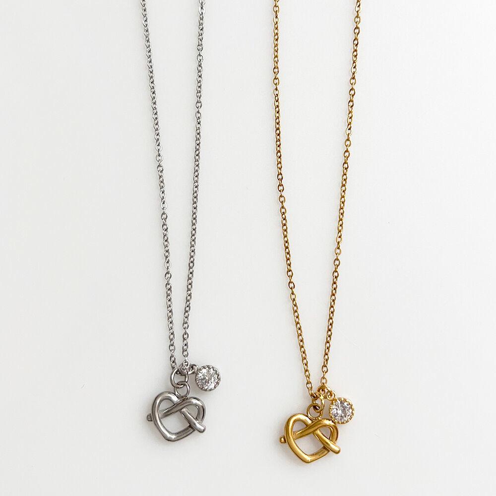 [29CM단독] Pretzel Love Necklace