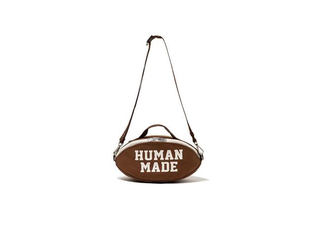 휴먼 메이드 럭비 볼 백 브라운 Human Made Rugby Ball Bag Brown