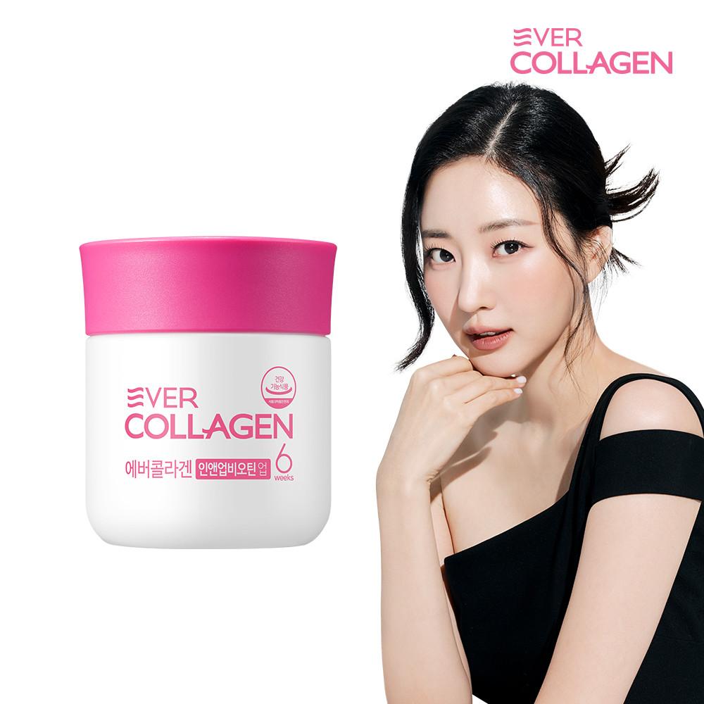 에버콜라겐 인앤업비오틴 업 6주 / 기능성 저분자 콜라겐 펩타이드 뉴트리 김사랑