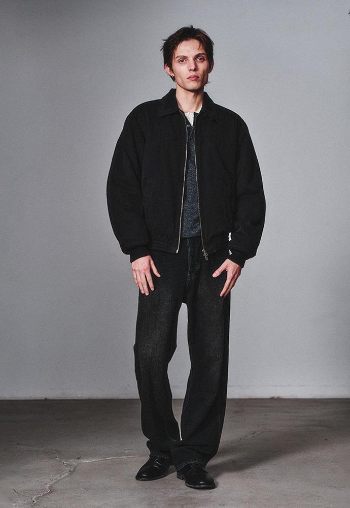 Sherpa Western Bomber Jacket_Black