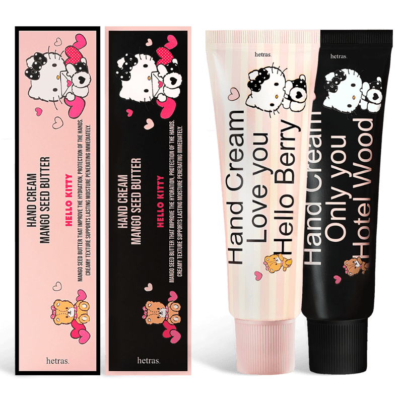hetras. x HELLO KITTY Perfume Hand Cream