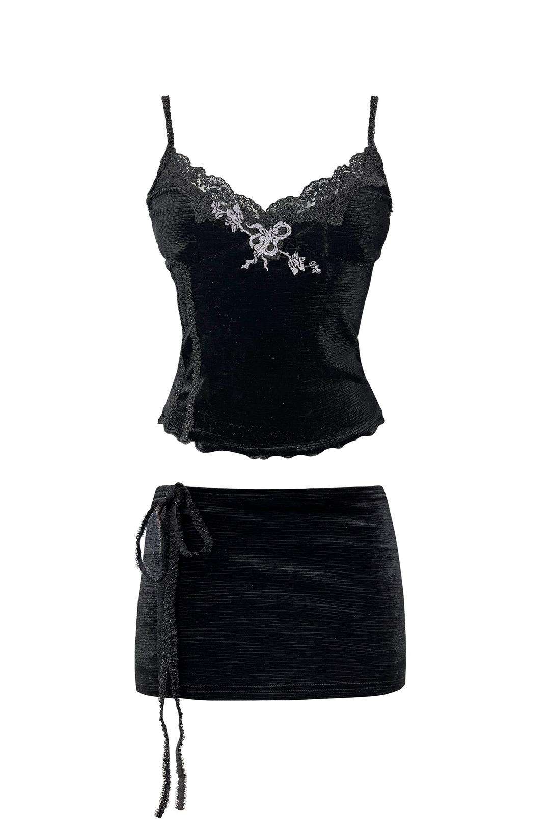 NU SKORT SET BLACK