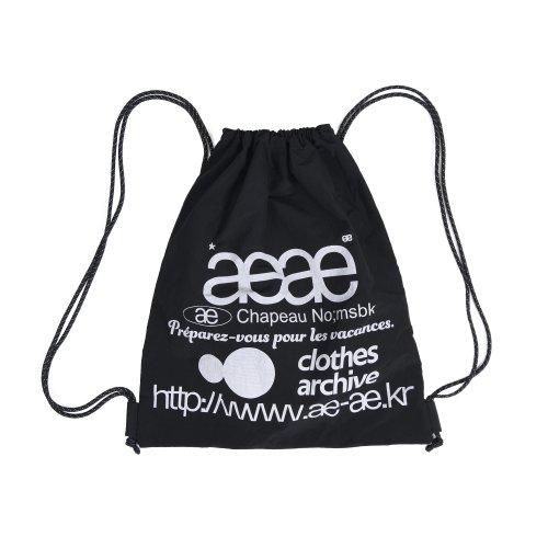 Web Logo Gym Sack -[BLACK]
