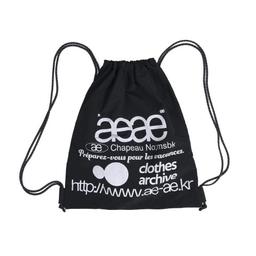 Web Logo Gym Sack -[BLACK]