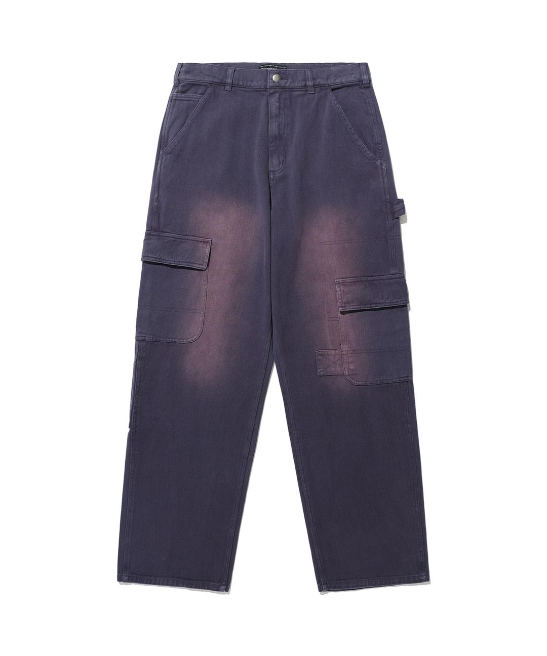 carpenter cargo washed jeans[purple]