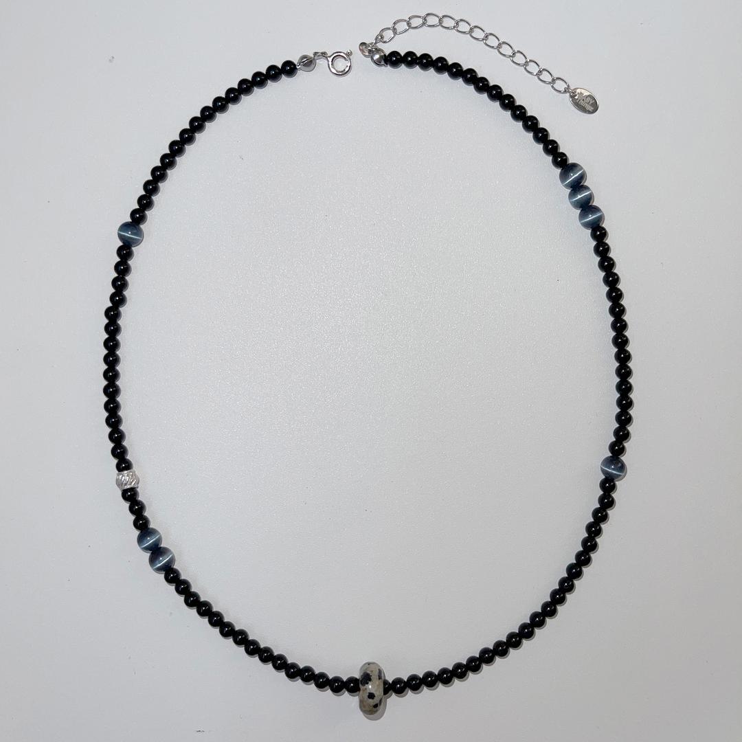 Dalmatian Gemstone Necklace