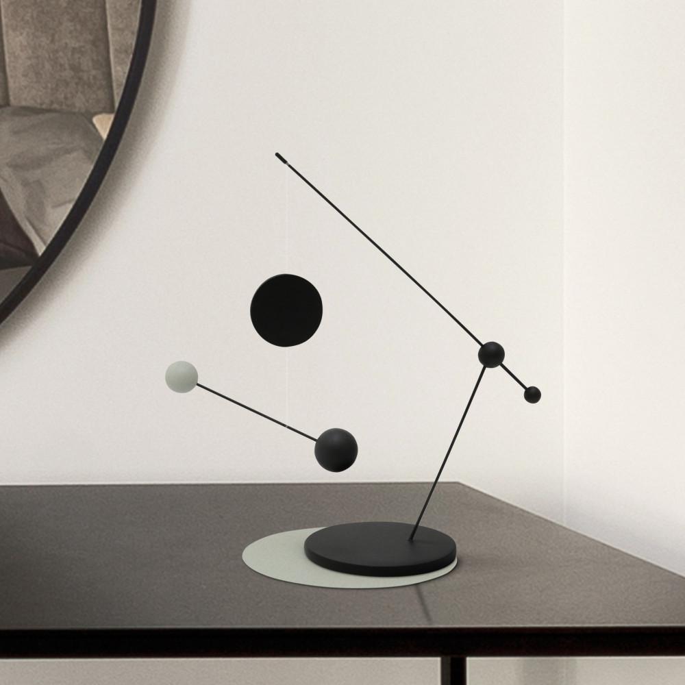 루일리 플랜츠 키네틱 아트 감성 인테리어 소품 스탠딩 데스크 모빌 / 그린