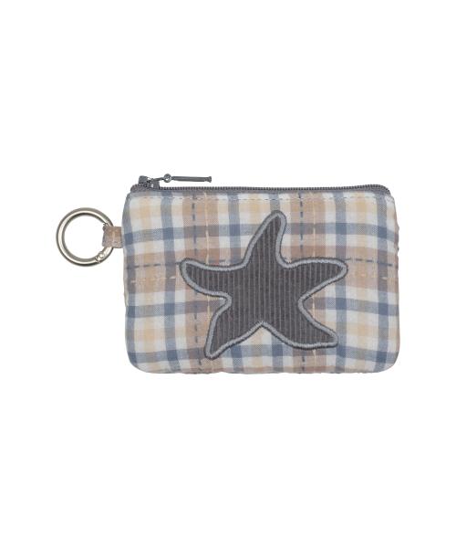 TCM starfish patch check pouch (brown)
